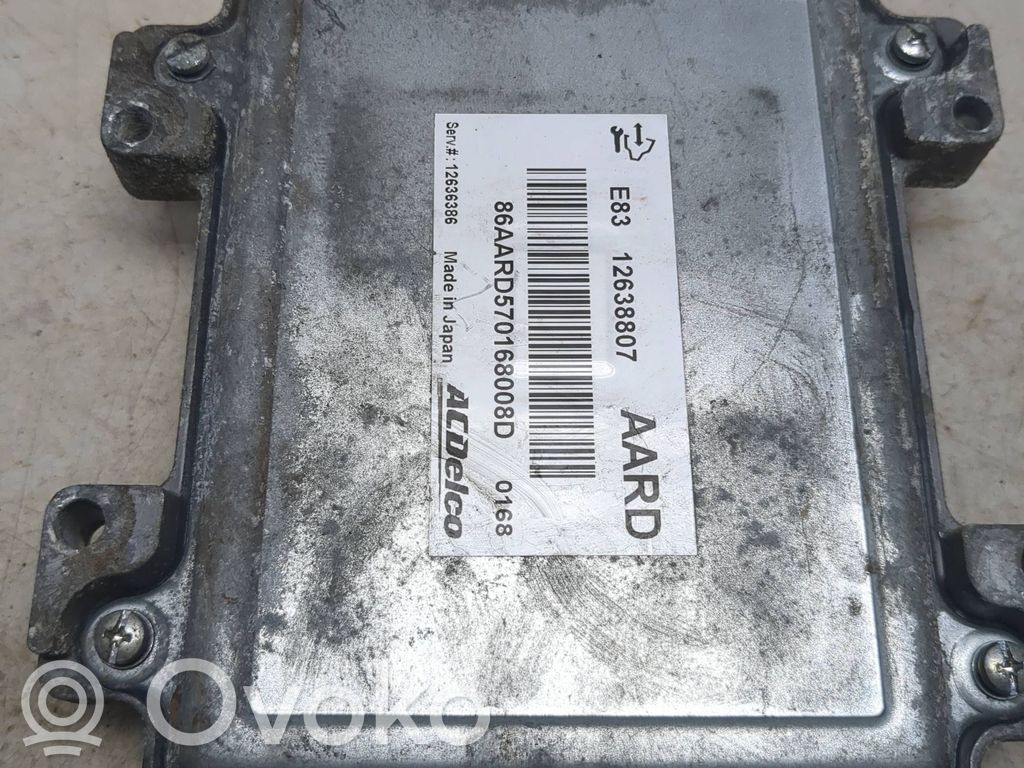 Opel Meriva B Engine control unit/module 