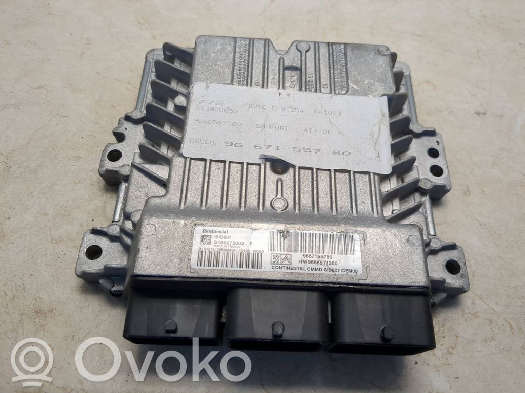 Peugeot 308 Unitate/modul de control motor 