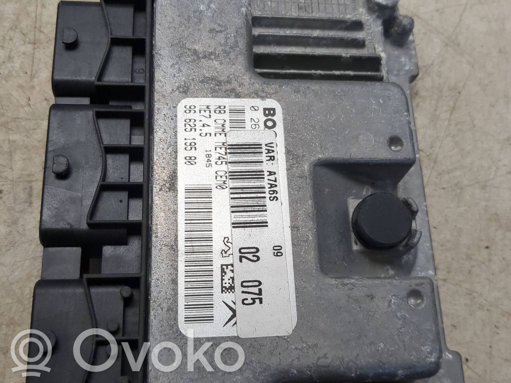 Peugeot 207 Engine control unit/module 