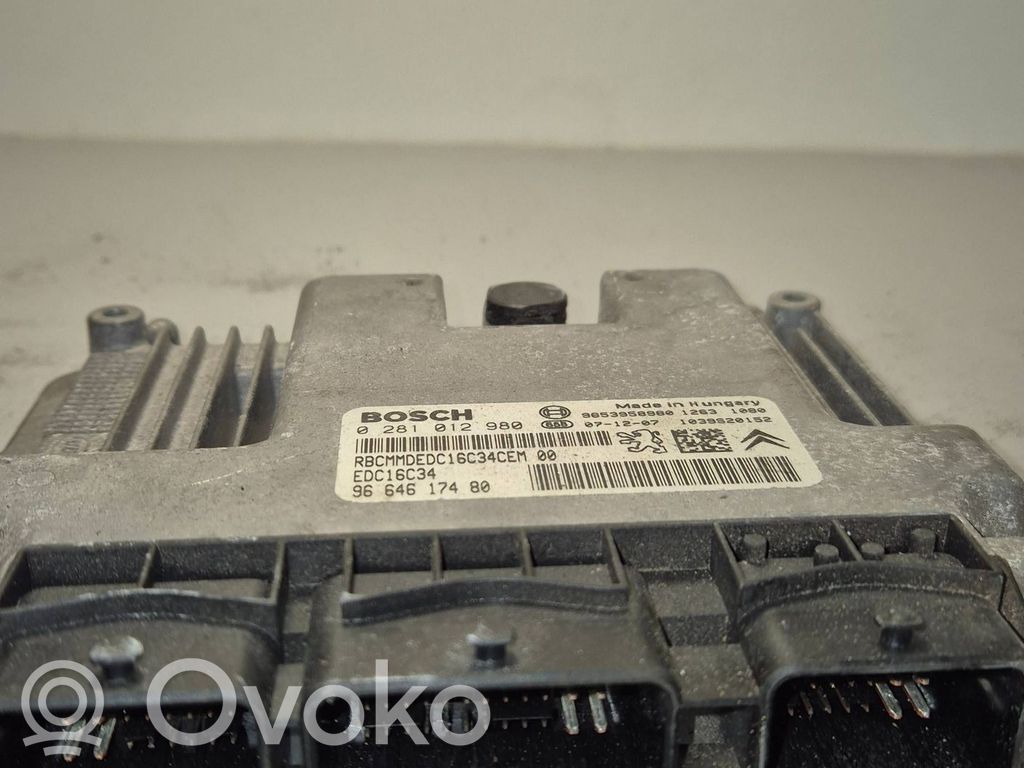 Citroen C5 Engine control unit/module 