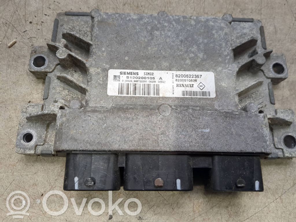 Engine control unit/module   8200522357,S120200105A,8200510536