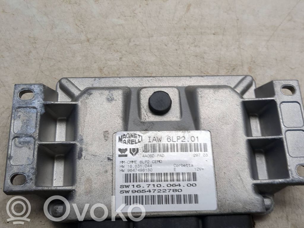Peugeot 307 Engine control unit/module 