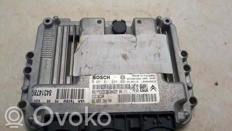 Citroen Jumpy Engine control unit/module 