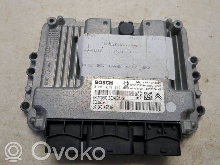 Peugeot 308 Engine control unit/module 