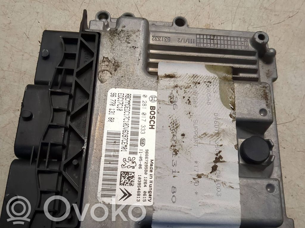 Citroen C4 I Engine control unit/module 