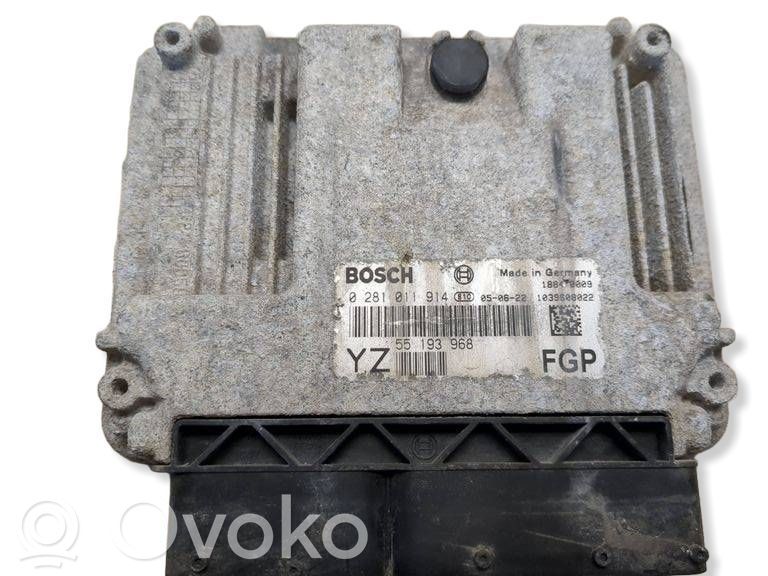Opel Vectra C Engine control unit/module 
