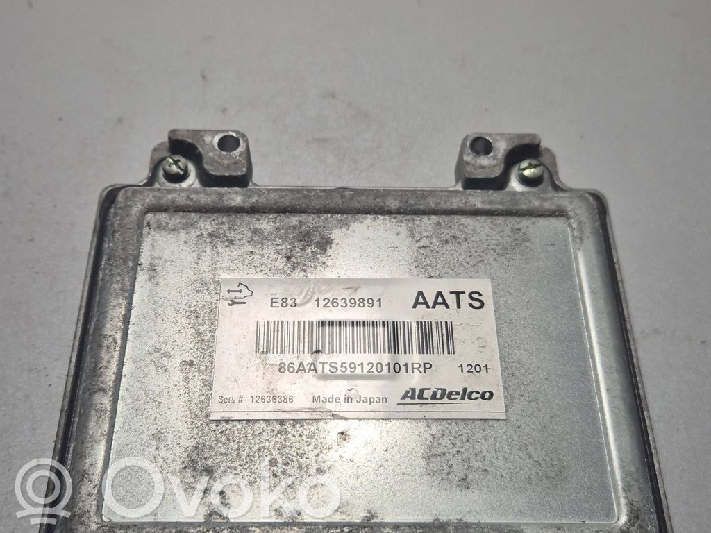 Engine control unit/module   12639891,12636386,86AATS59120101RP