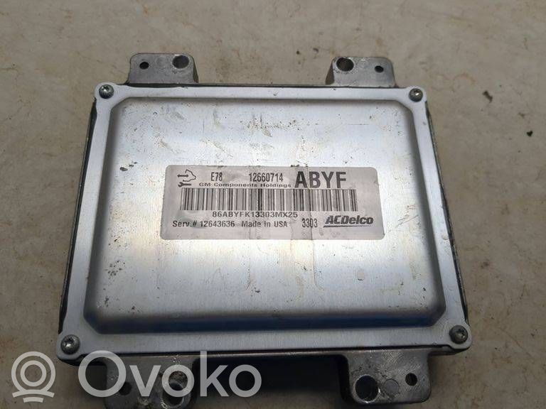 Engine control unit/module   12660714,12643636