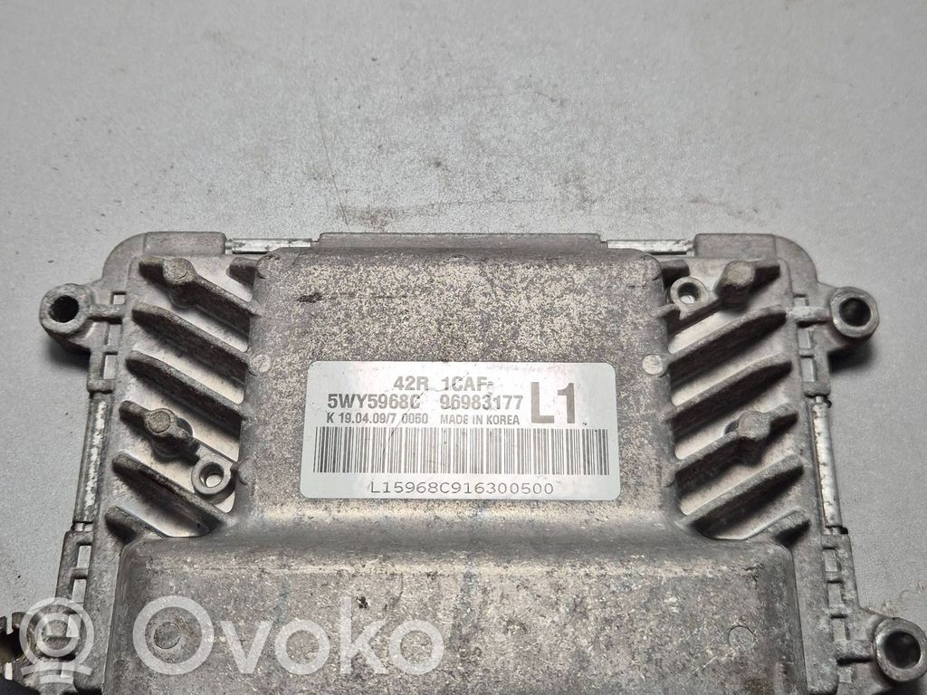 Chevrolet Aveo Engine control unit/module 