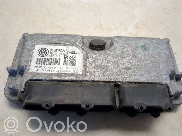 Volkswagen Golf VI Engine control unit/module 