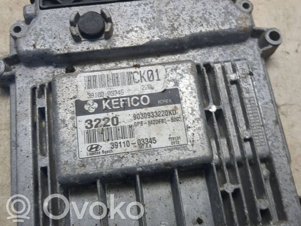 Hyundai i20 (PB PBT) Engine control unit/module 