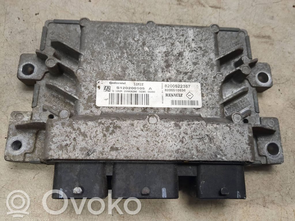 Engine control unit/module   8200522357,S120200105A,8200510536