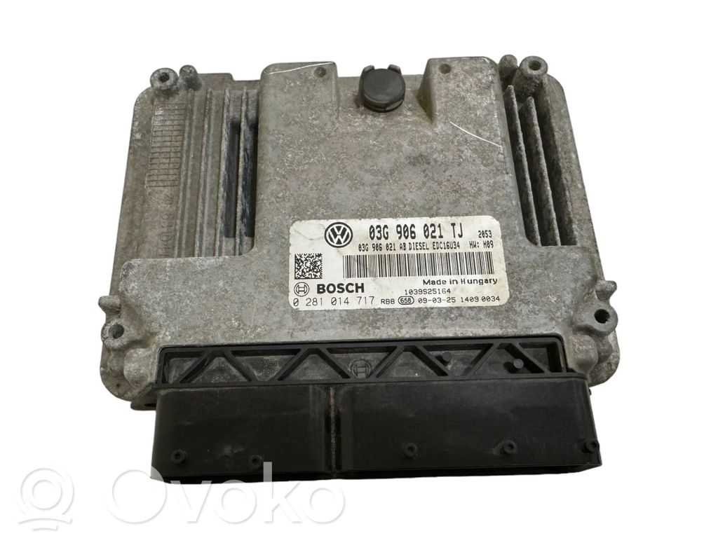 Skoda Octavia Mk2 (1Z) Sterownik / Moduł ECU 