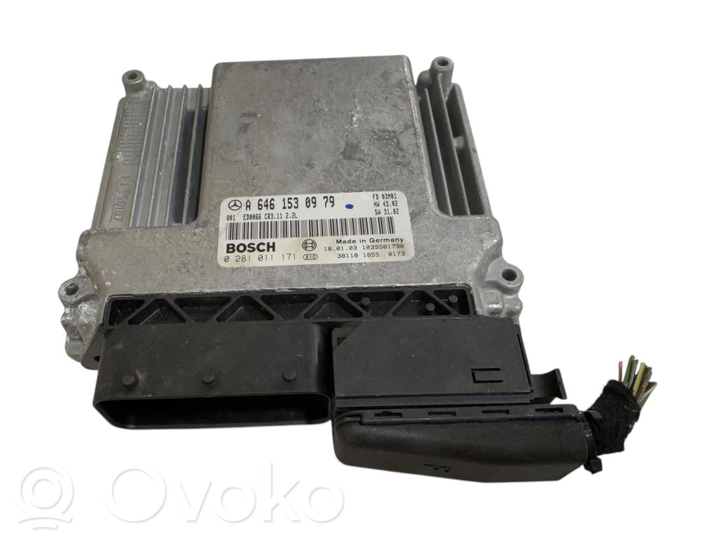 Mercedes-Benz E W211 Engine control unit/module 