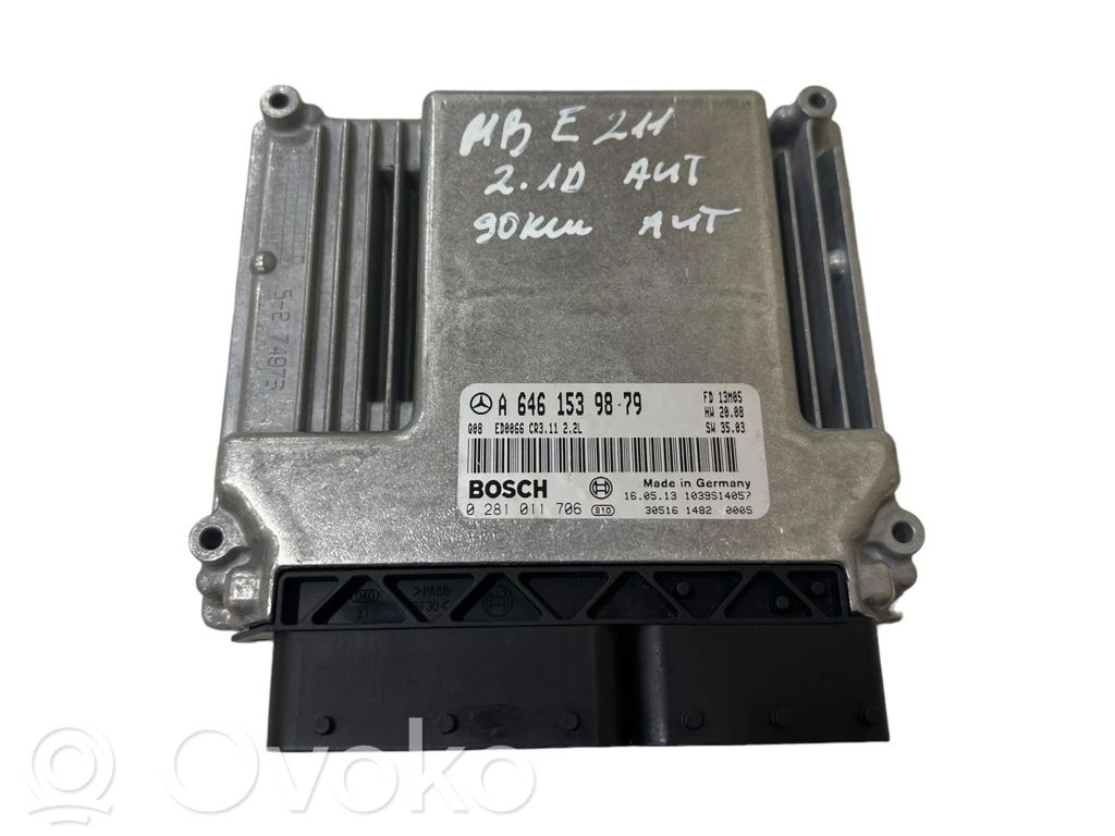 Mercedes-Benz E W211 Engine control unit/module 
