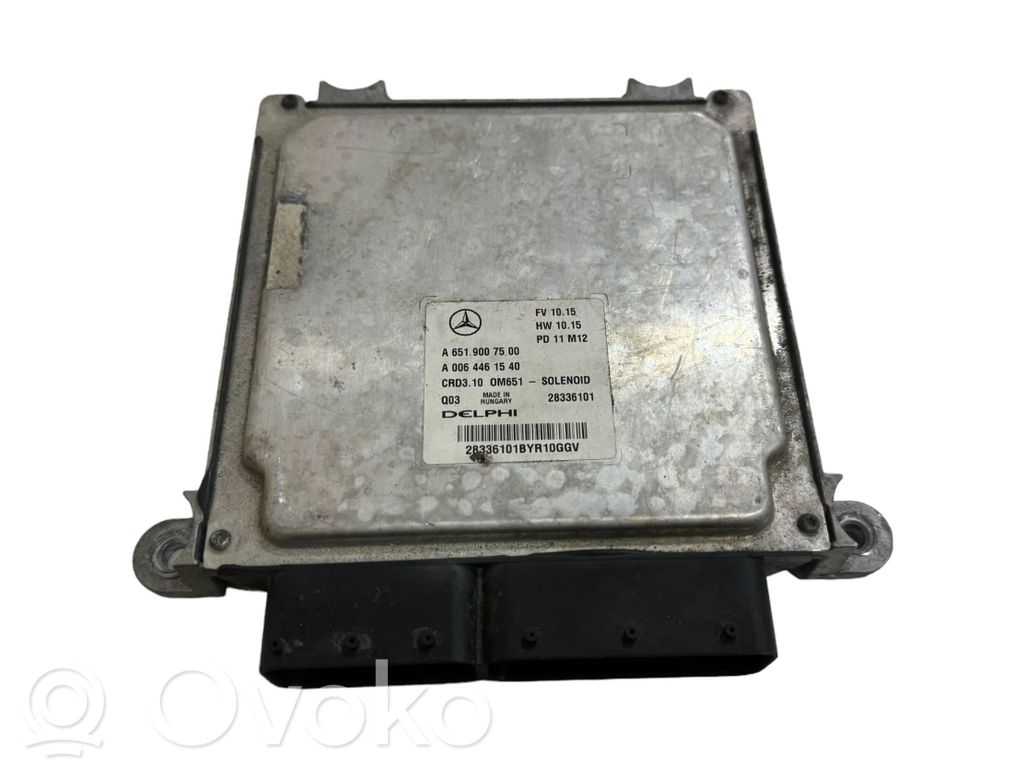 Mercedes-Benz E W212 Engine control unit/module 