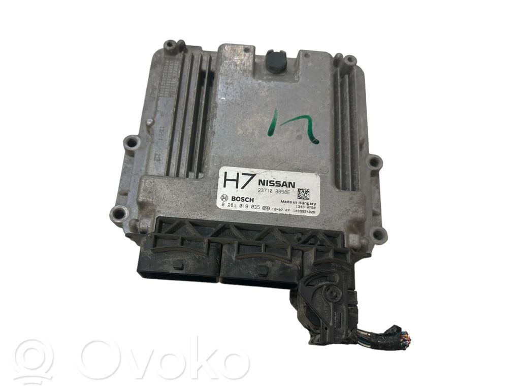 Nissan Qashqai Engine control unit/module 