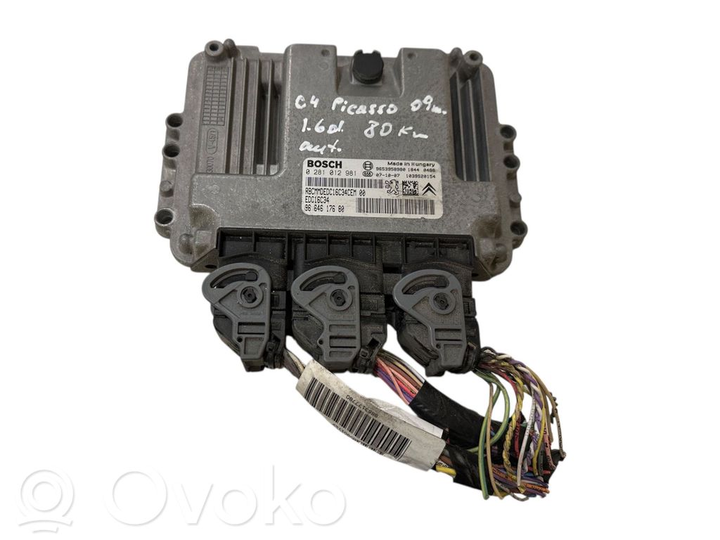 Citroen C4 I Picasso Engine control unit/module 