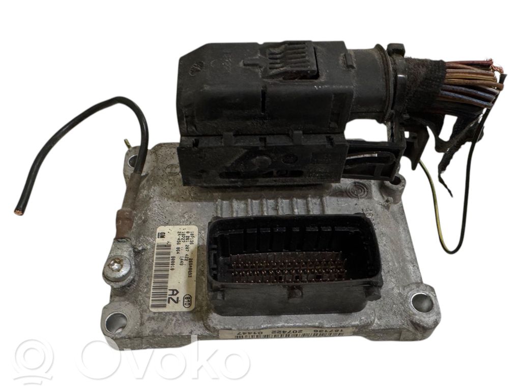Opel Agila A Engine control unit/module 