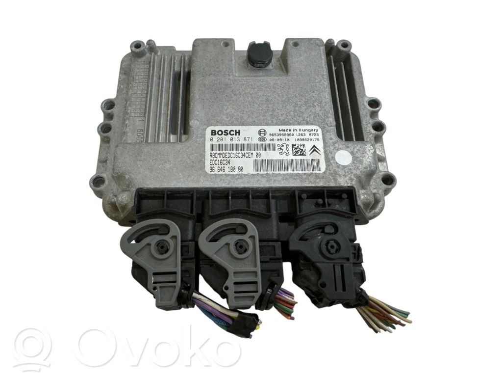 Peugeot Partner Engine control unit/module 