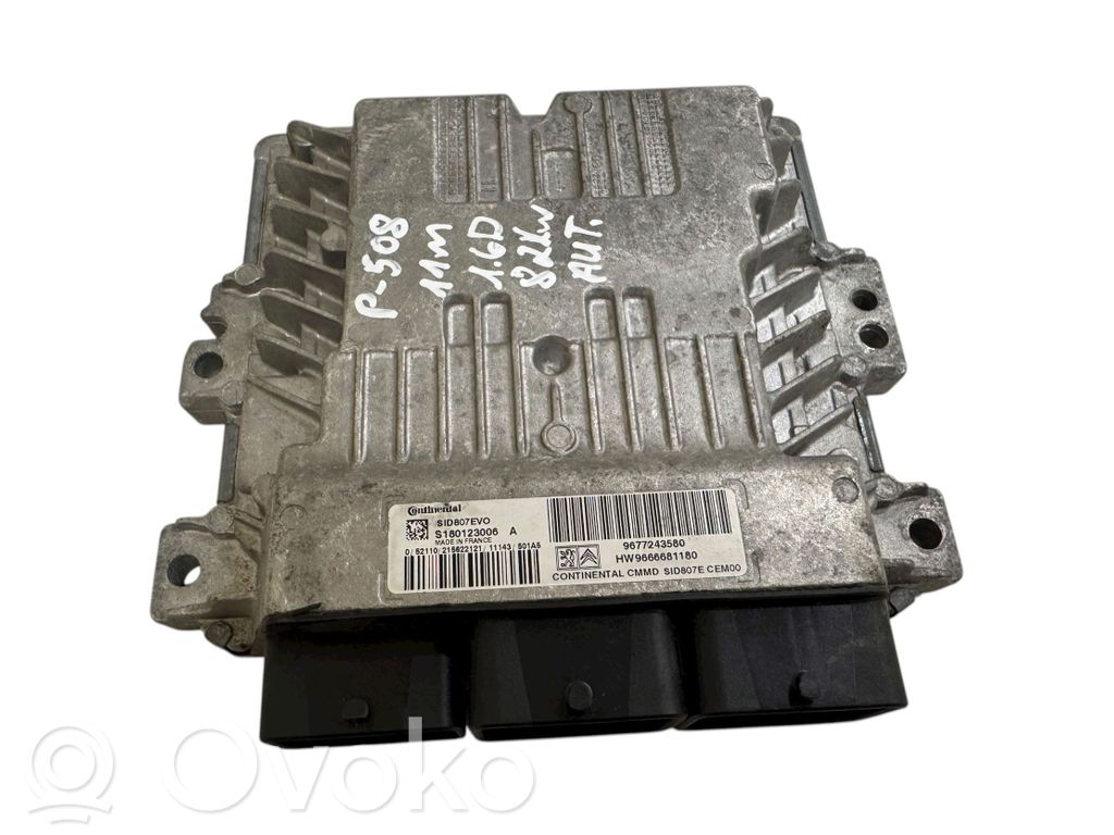 Peugeot 508 Engine control unit/module 