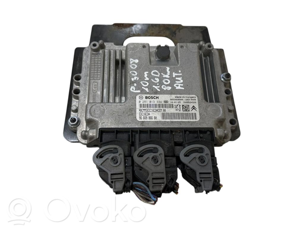 Peugeot 3008 I Engine control unit/module 