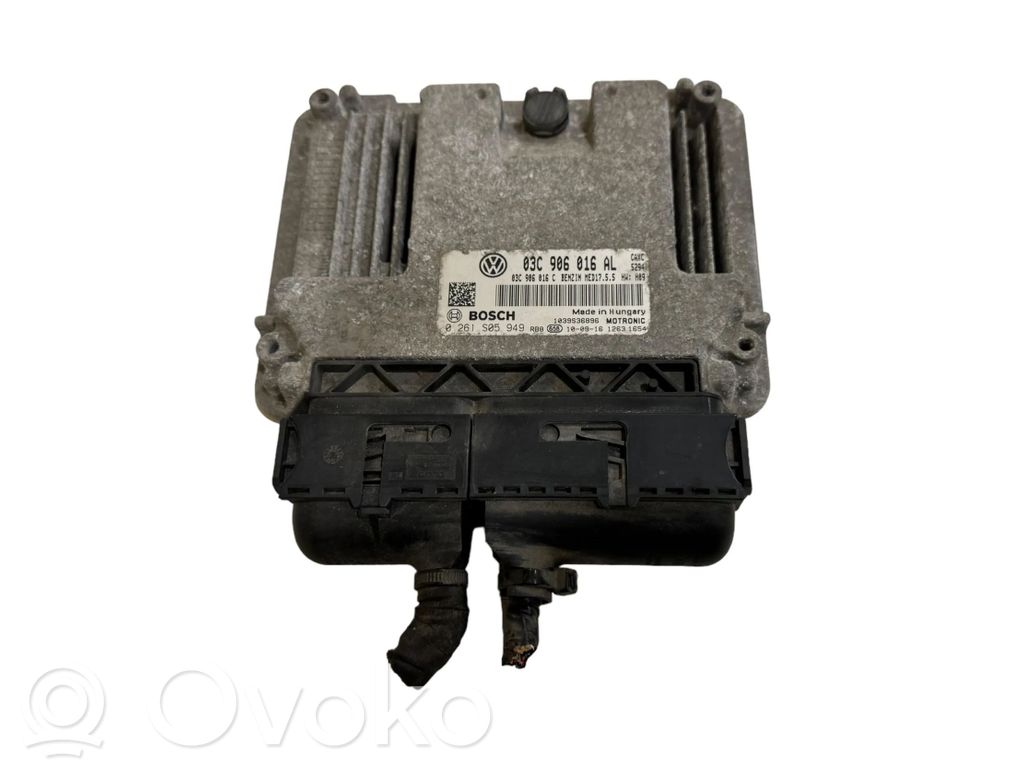 Skoda Superb B6 (3T) Engine control unit/module 
