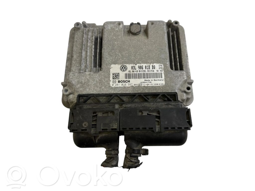 Skoda Yeti (5L) Engine control unit/module 