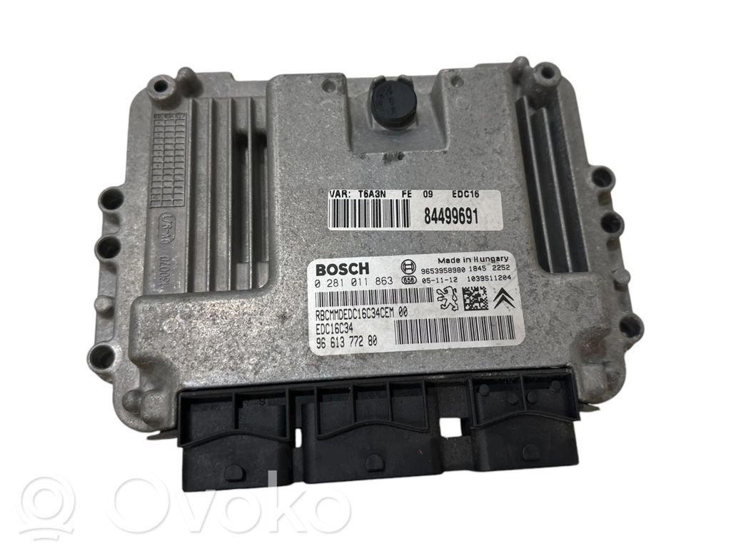 Peugeot 307 Engine control unit/module 
