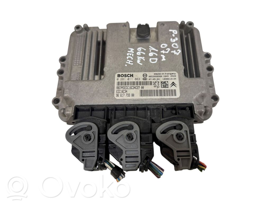 Peugeot 307 Engine control unit/module 