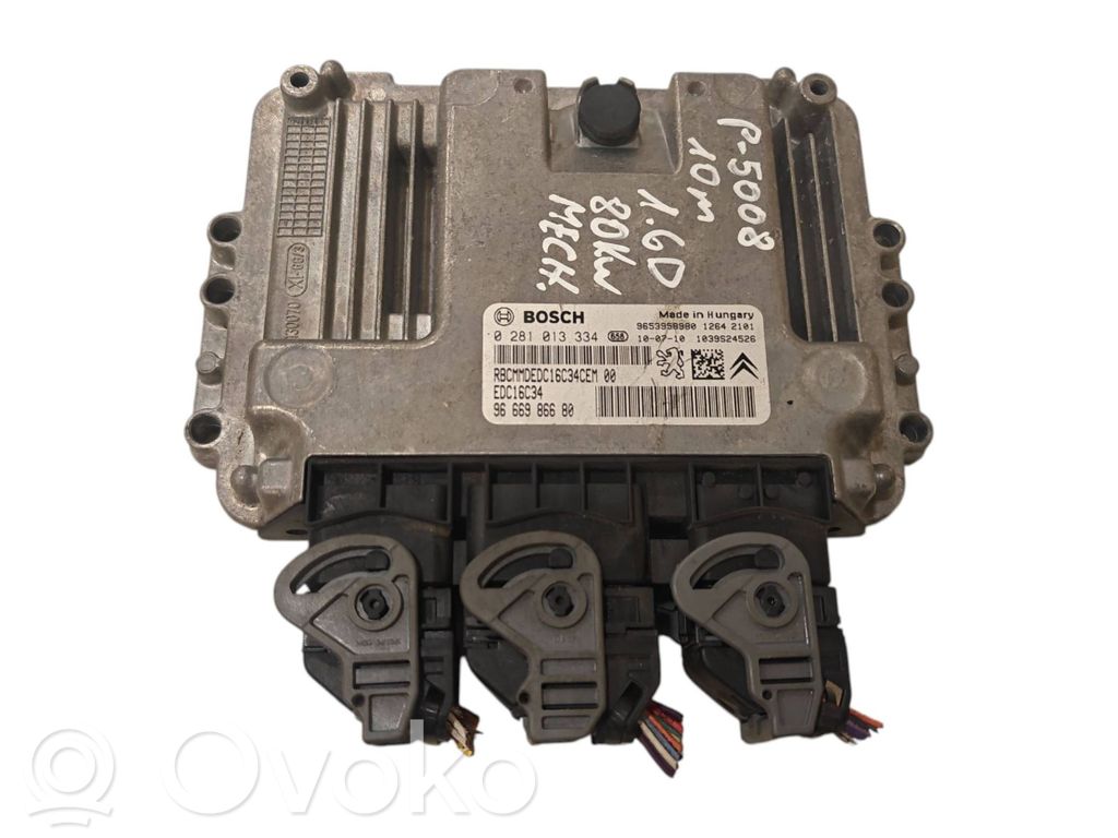 Peugeot 5008 Engine control unit/module 