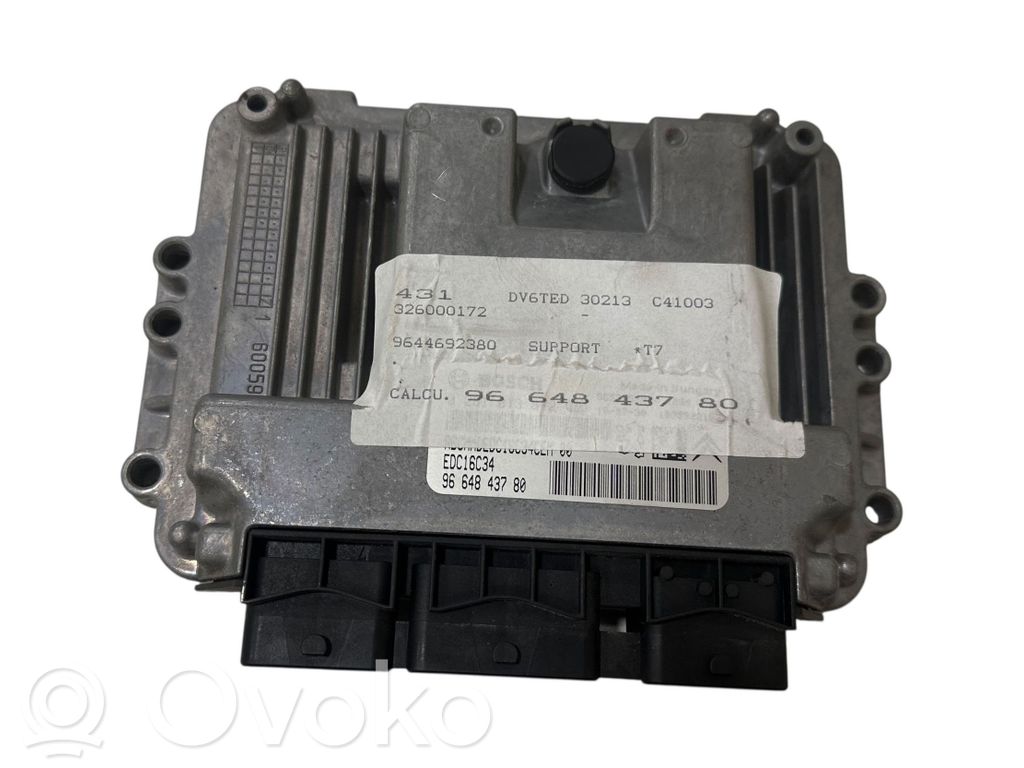 Peugeot 308 Engine control unit/module 