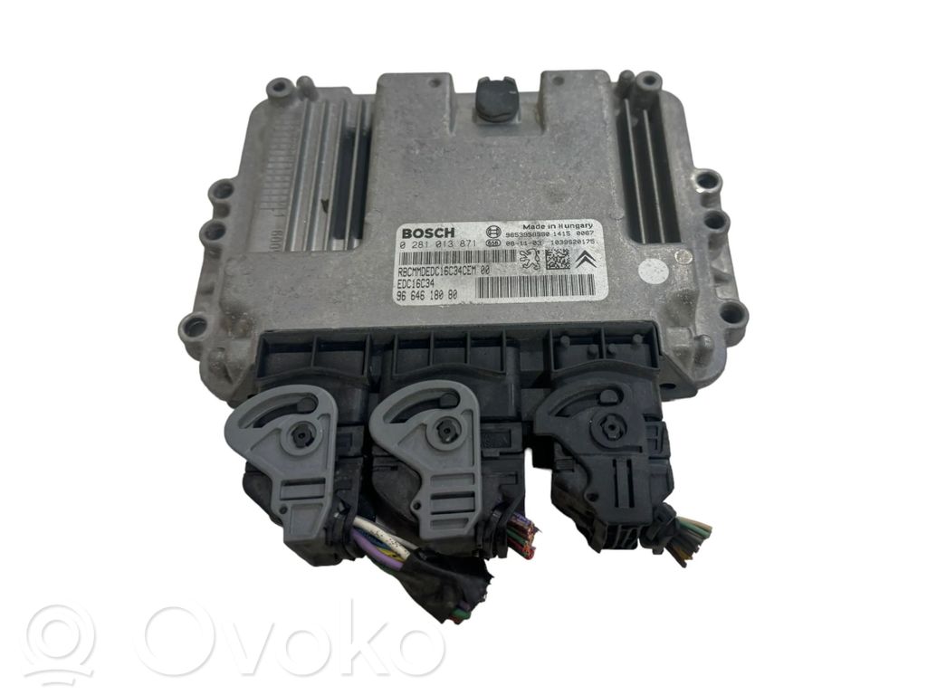 Citroen Berlingo Engine control unit/module 