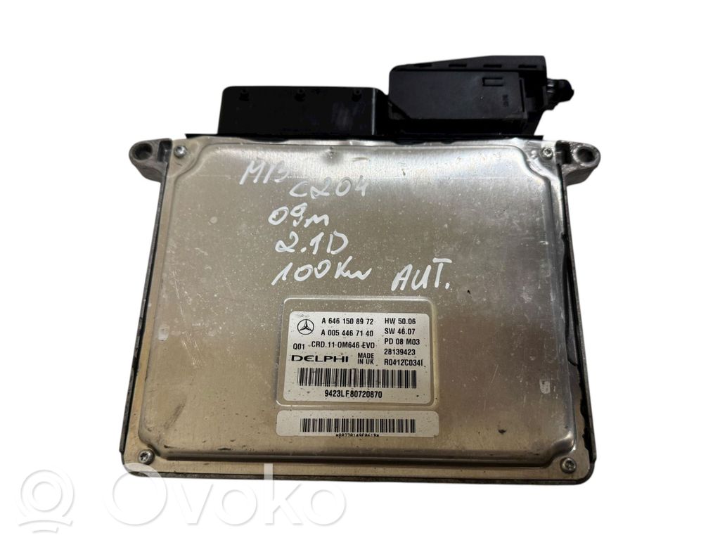 Sterownik / Moduł ECU   A6461508972,28139423,A0054467140