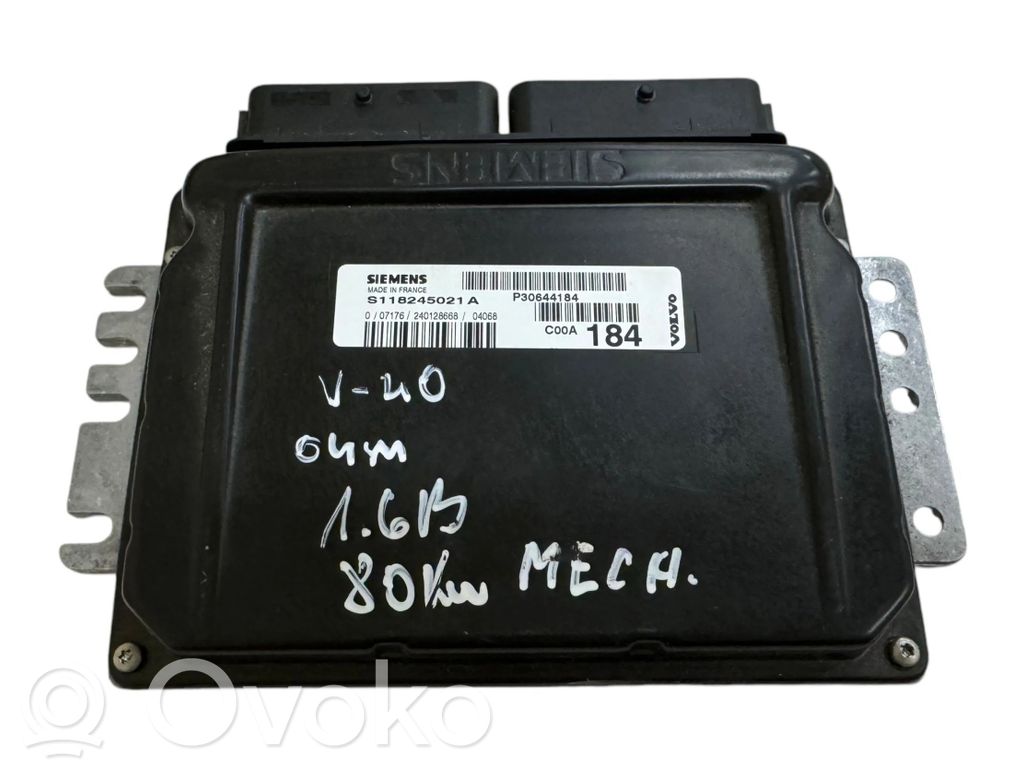 Volvo S40, V40 Centralina/modulo del motore