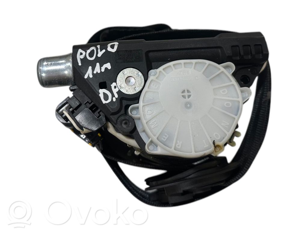 Volkswagen Polo V 6R Cinturón delantero 