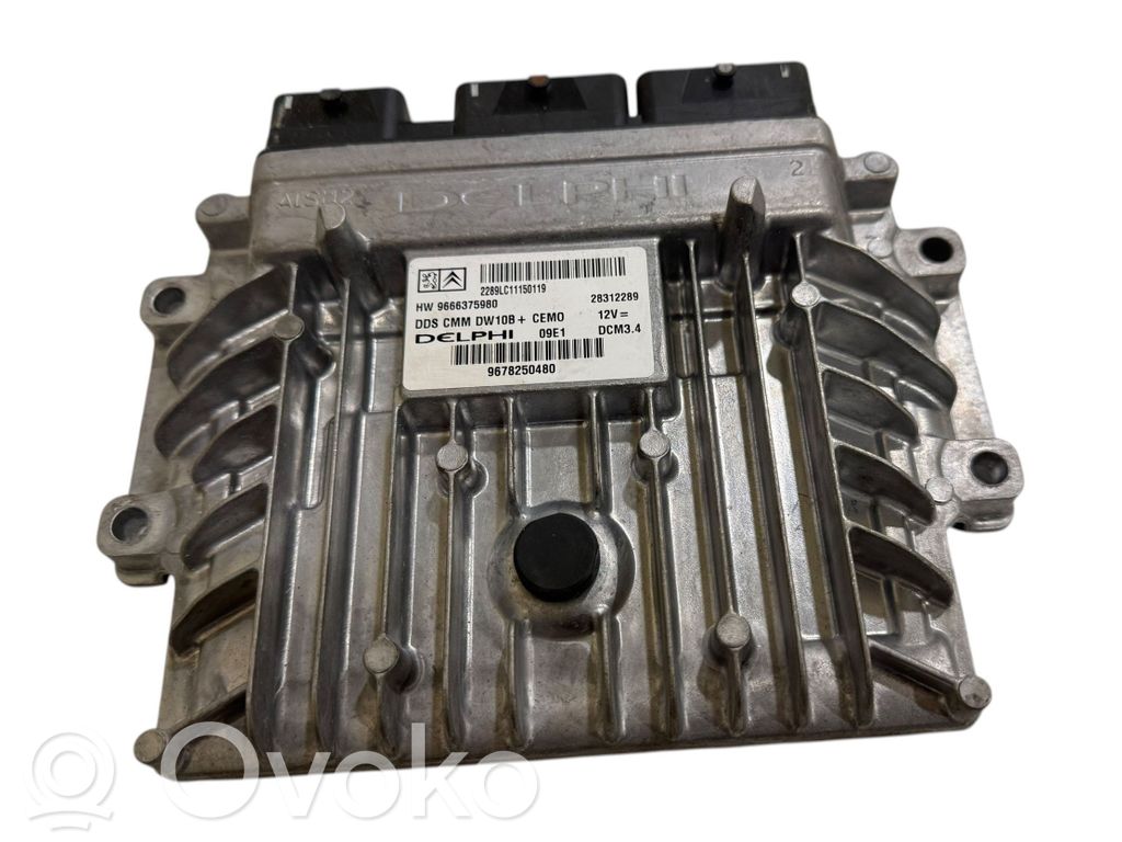 Peugeot 508 Engine control unit/module 