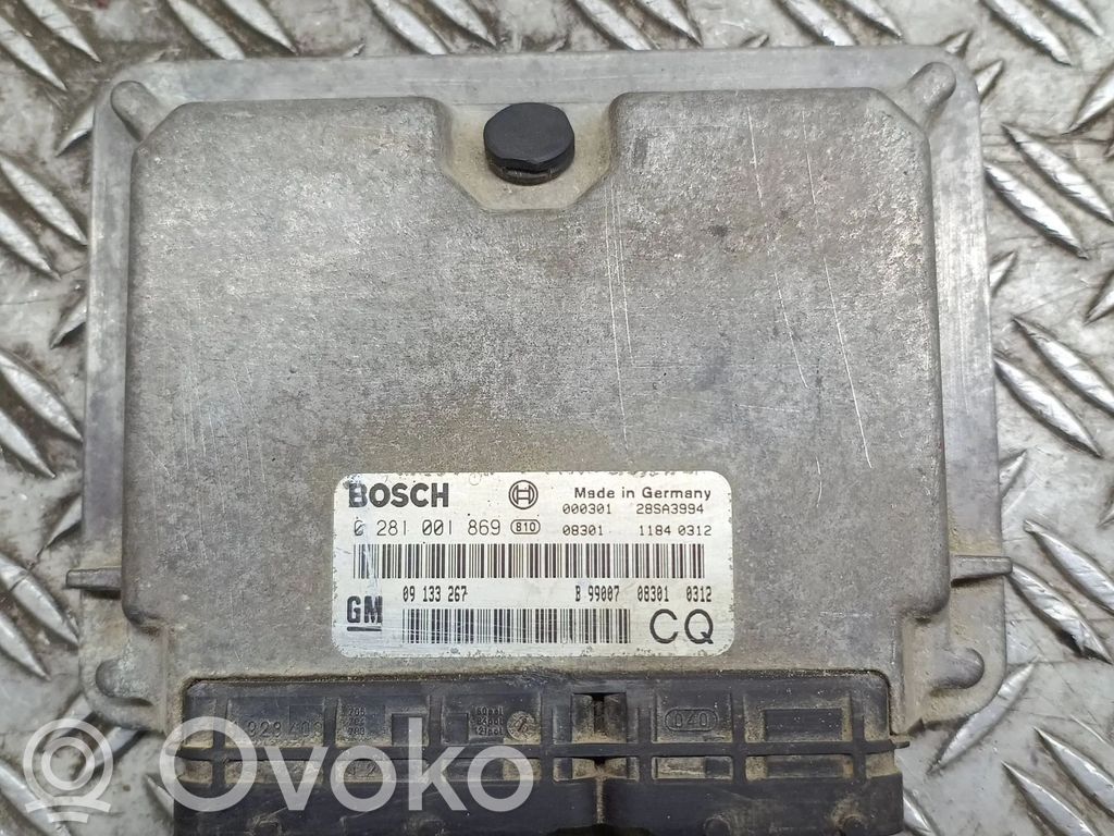 Opel Astra G Engine control unit/module 
