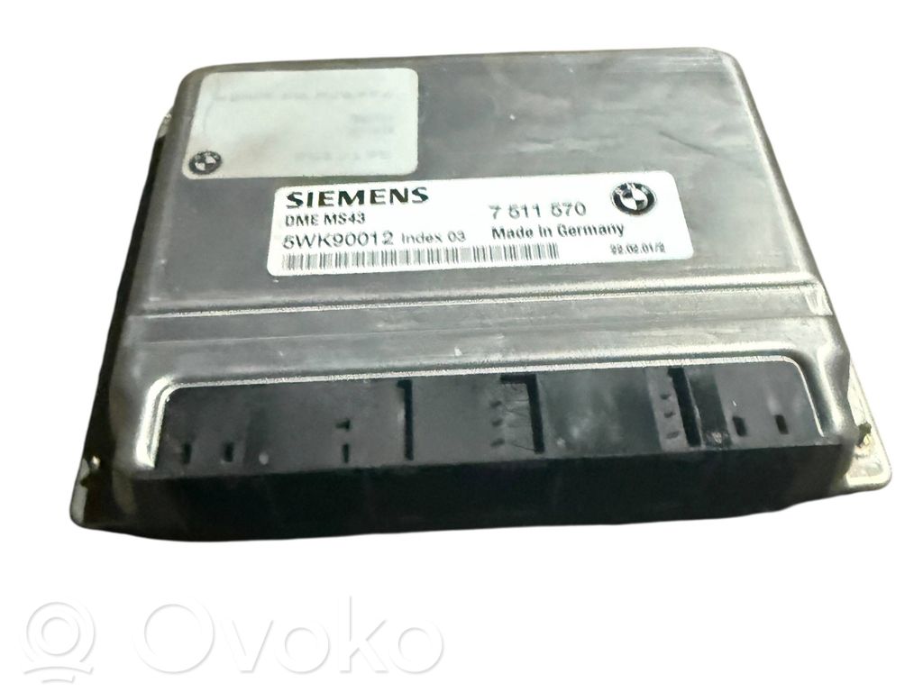 BMW X5 E53 Engine control unit/module 