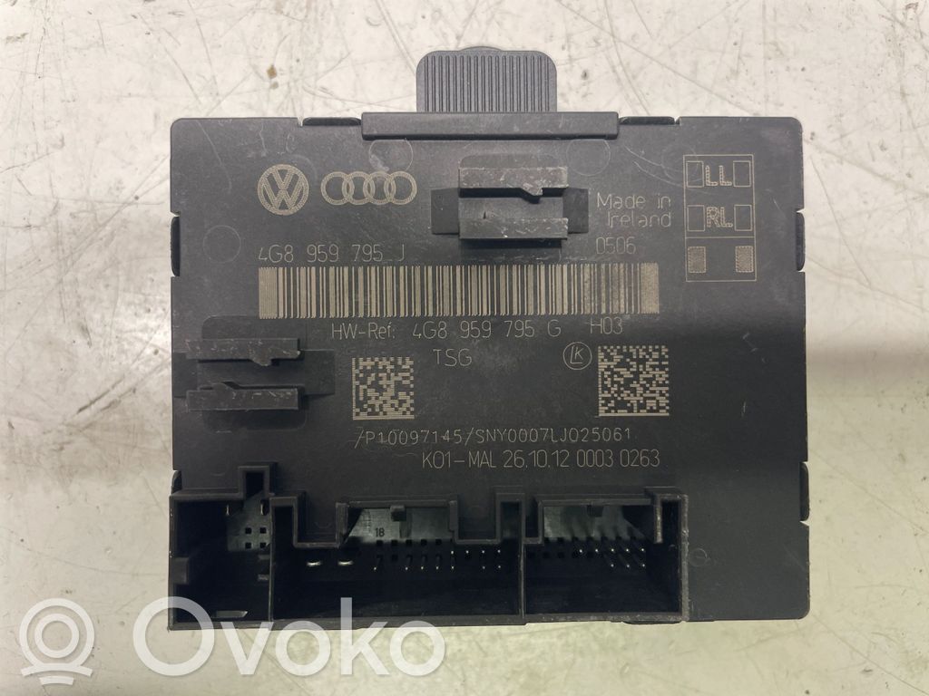 Audi A6 S6 C7 4G Door control unit/module 