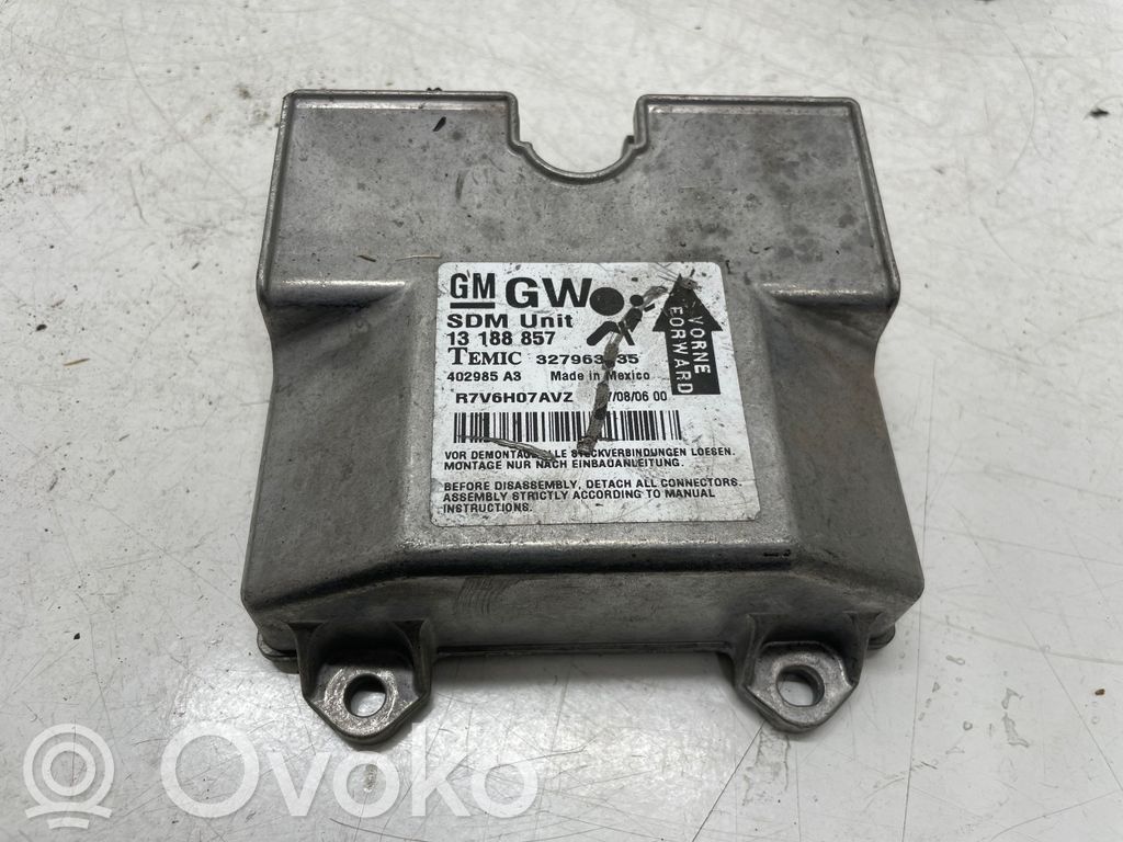 Opel Corsa D Airbag control unit/module 