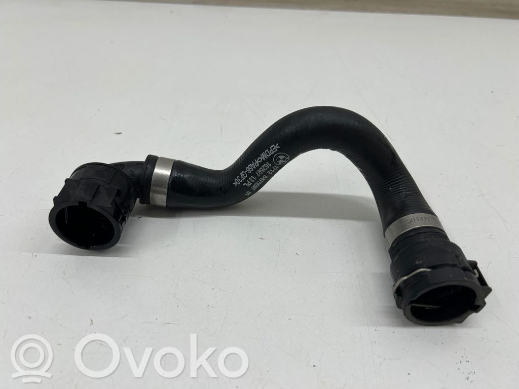 BMW i4 Electric car engine cooling hoses/pipes 