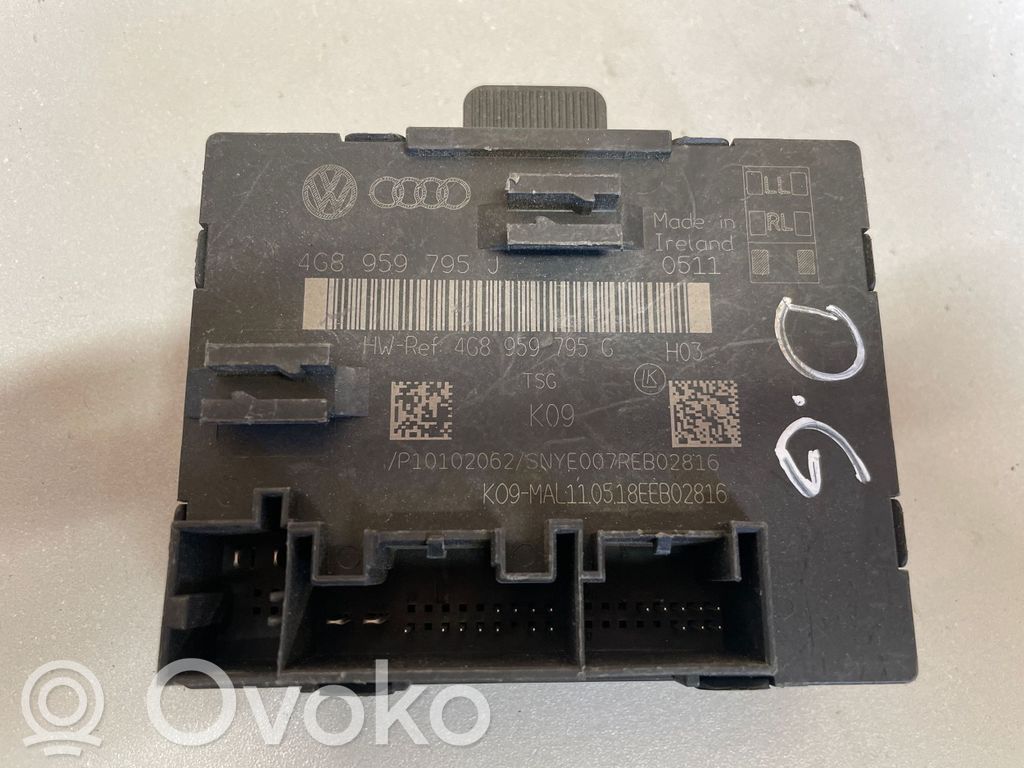 Audi A6 S6 C7 4G Door control unit/module 