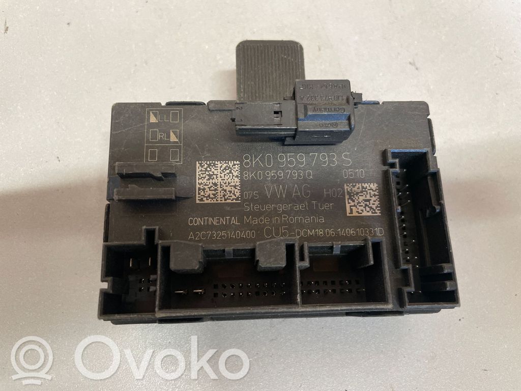 Audi A4 S4 B8 8K Door control unit/module 