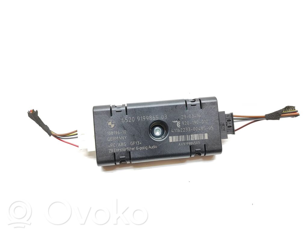 BMW 5 F10 F11 Antenos stiprintuvas 