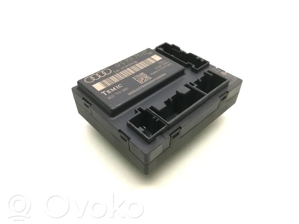 Audi A6 S6 C6 4F Unitate/modul comandă uși 