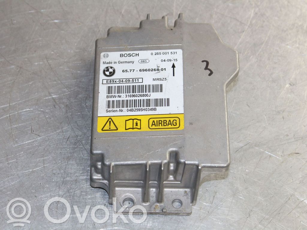 BMW 1 E81 E87 Airbag control unit/module 