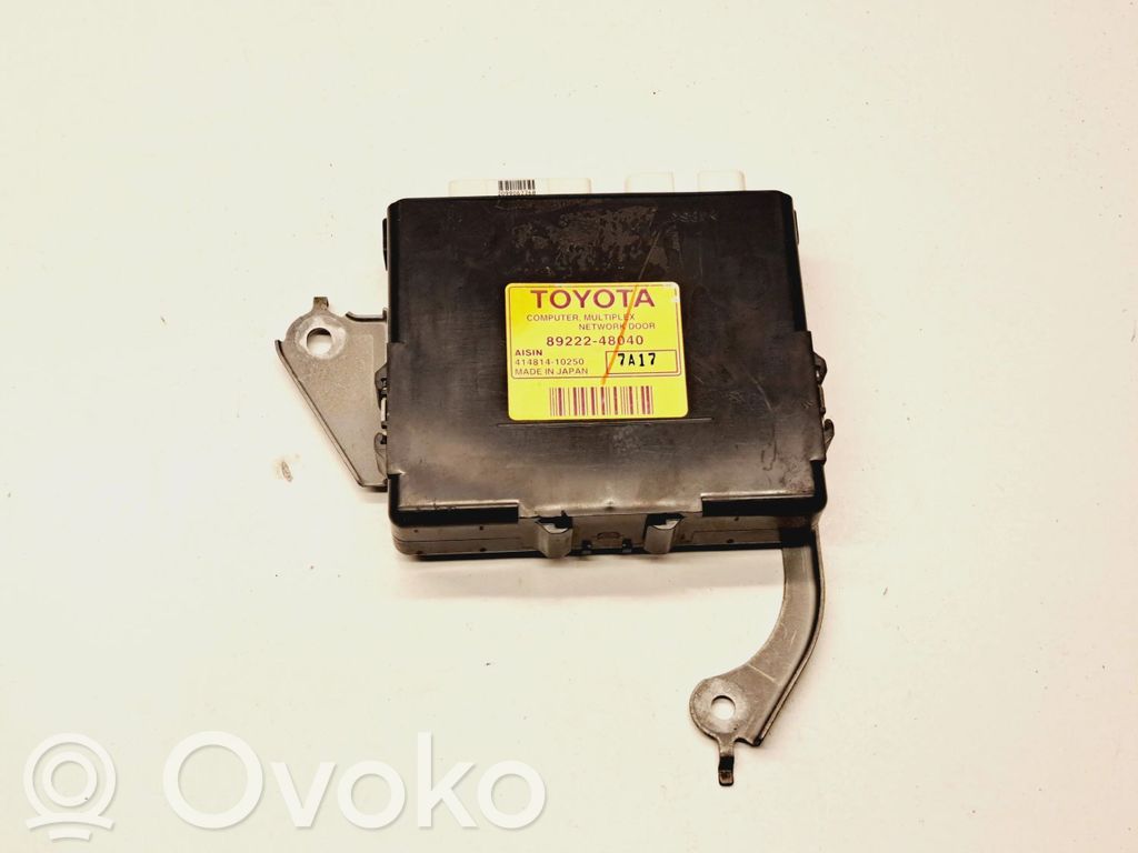 Lexus RX 330 - 350 - 400H Door control unit/module 