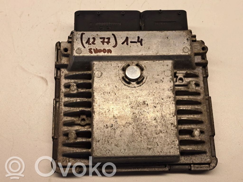 Skoda Fabia Mk2 (5J) Unidad de control/módulo del motor 