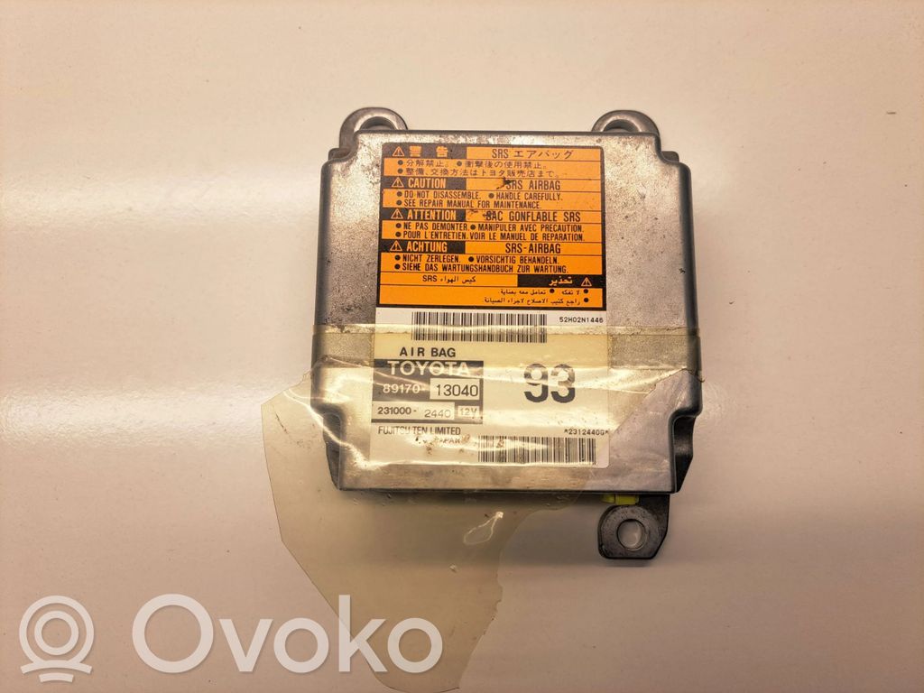 Toyota Corolla Verso E121 Airbag control unit/module 